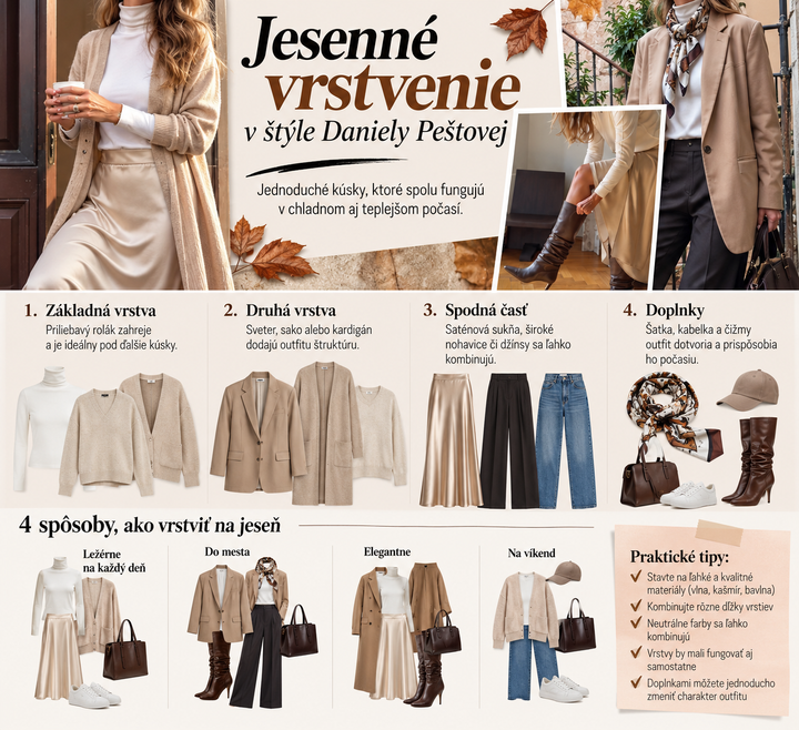 Daniela Peštová - jesenné vrstvenie